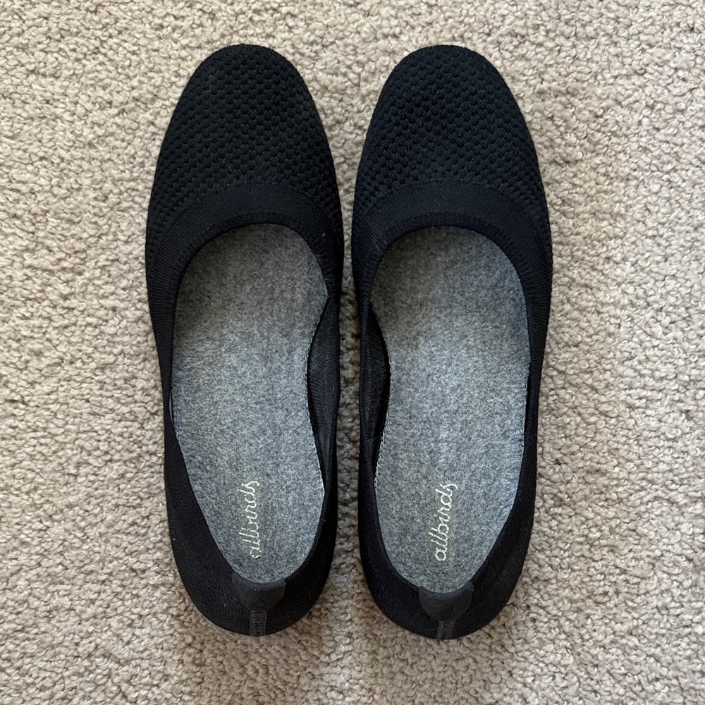 Allbirds Tree Breezers Women's Black Flats